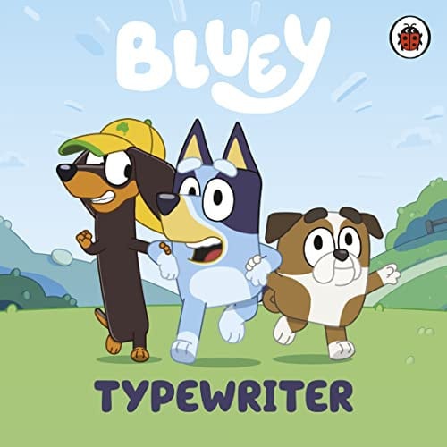 Front Cover Of Bluey: Typewriter BB