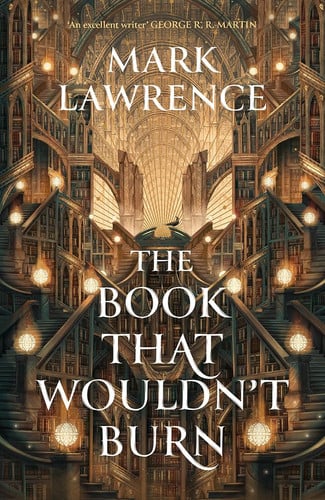 Front Cover Of Library 01 Book That Wouldnt Burn Pb