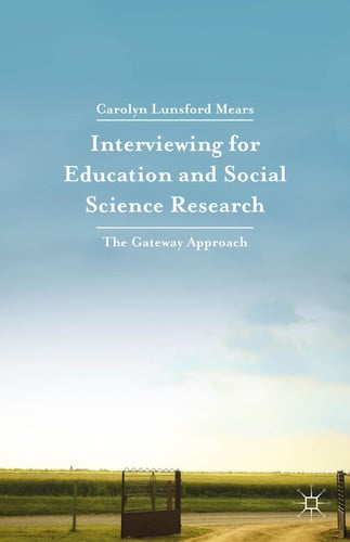 Front Cover Of Interviewing For Edu & Social Science Research