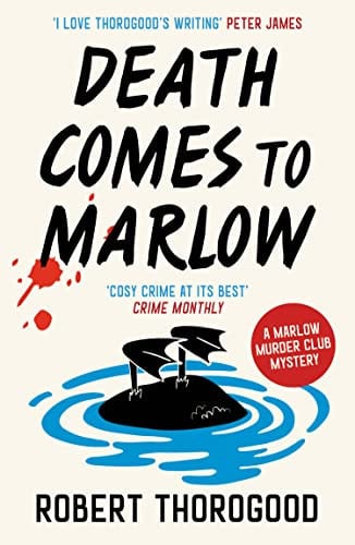 Front Cover Of Death Comes To Marlow Pb
