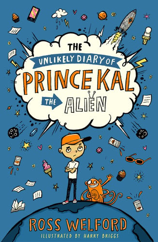 Front Cover Of Prince Kal 01 Unlikely Diary Of Prince Kal The Alien Pb