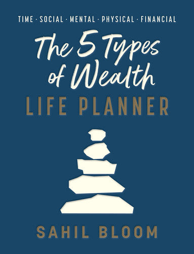 Front Cover Of 5 Types Of Wealth Life Planner Hb