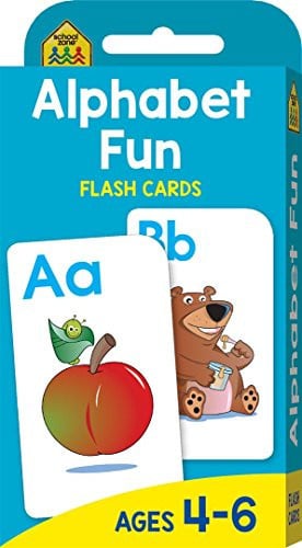 Front Cover Of School Zone: Alphabet Fun Flash Cardsï¿