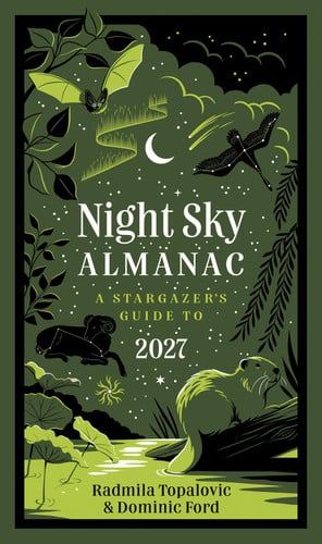 Front Cover Of Night Sky Almanac 2027 Hb