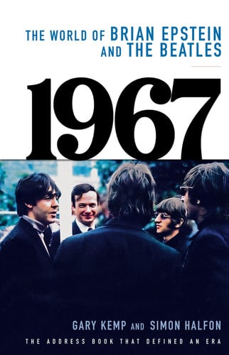 Front Cover Of 1967 World Of Brian Epstein & The Beatle Hb