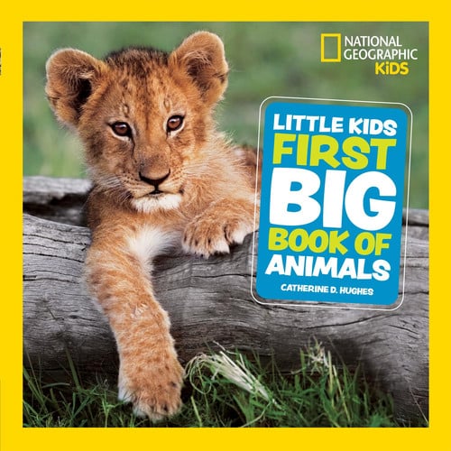 Front Cover Of Little Kids First Big Book Of Animals Hb