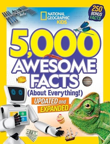 Front Cover Of 5000 Awesome Facts About Everything Hb
