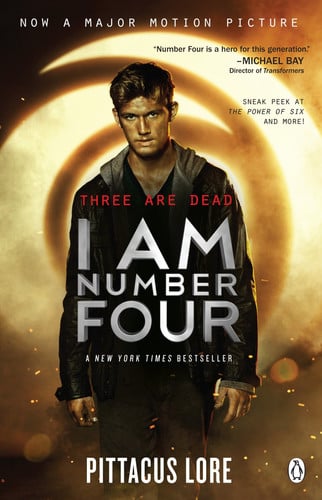 Front Cover Of I am Number Four Film Tie-in