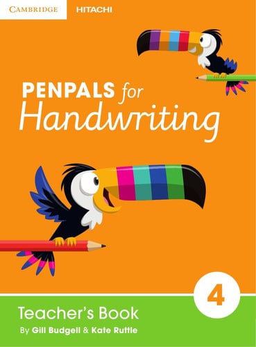 Front Cover Of PenPals for Handwriting Teacher’s Book Year 4
