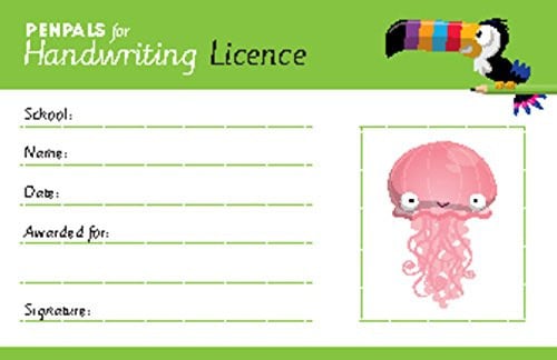 Front Cover Of Penpals for Handwriting Pen Licence Business Cards