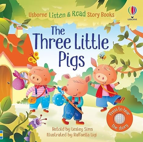 Front Cover Of 3 Little Pigs BB