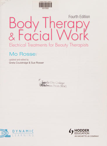 Front Cover Of Body Therapy & Facial Work 4Th