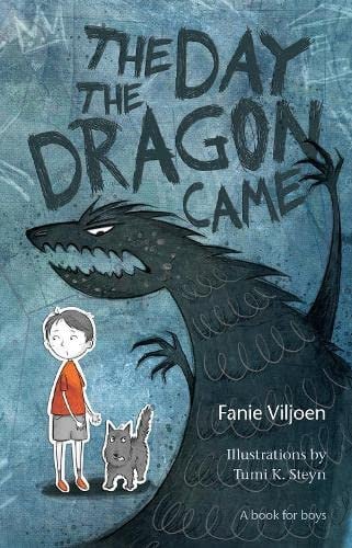 Front Cover Of The Day the Dragon Came - A book for boys