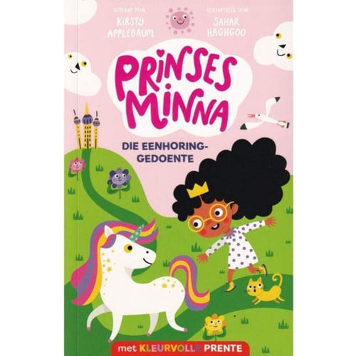 Front Cover Of Prinses Minna: Die eenhoring-gedoente