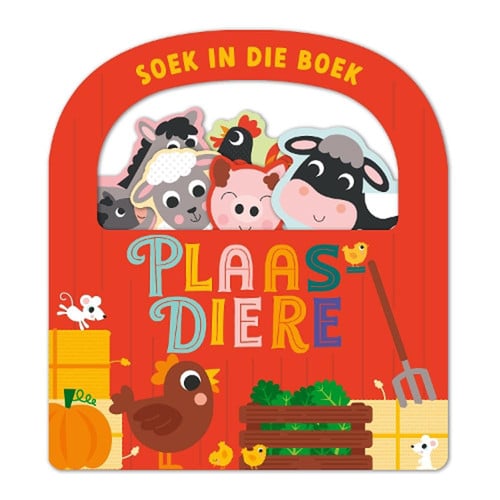 Front Cover Of Soek in die boek: Plaasdiere