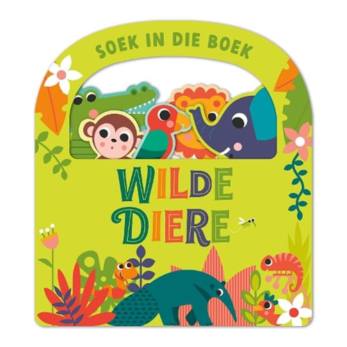 Front Cover Of Soek in die boek: Wilde diere