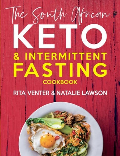 Front Cover Of The South African Keto & Intermittent Fasting Cookbook
