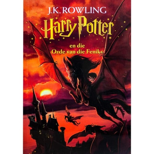 Front Cover Of Harry Potter en die Orde van die Feniks