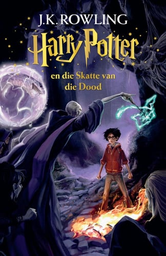 Front Cover Of Harry Potter en die Skatte van die Dood