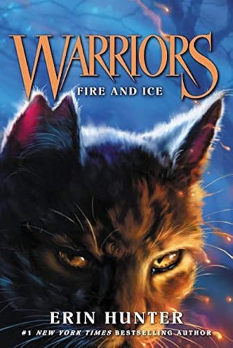 Front Cover Of Warriors Prophecies Begin 02 Fire & Ice Pb