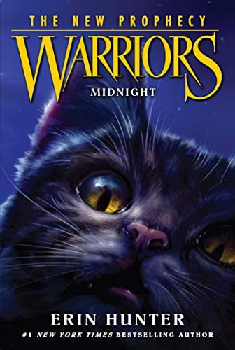 Front Cover Of Warriors New Prophecy 01 Midnight Pb
