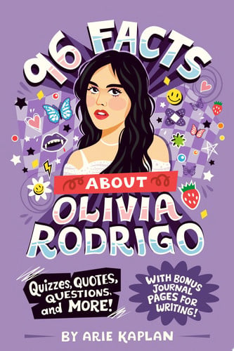 Front Cover Of 96 Facts About Olivia Rodrigo