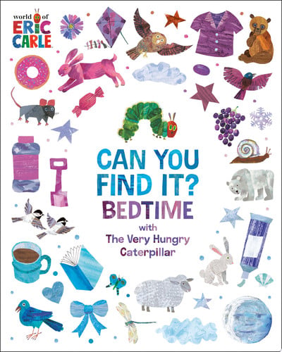 Front Cover Of Can You Find It - Bedtime with The Very Hungry Caterpillar