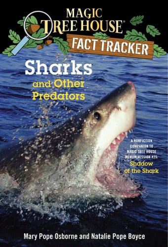 Front Cover Of Fact Tracker 32: Sharks & Other Predator