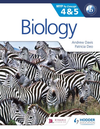 Front Cover Of Biology For The Ib Myp 4 & 5 By Concept