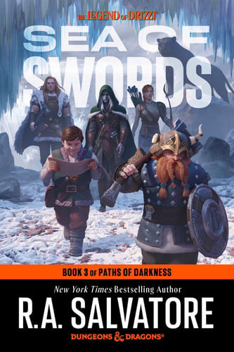 Front Cover Of Paths of Darkness 03:  Sea of Swords