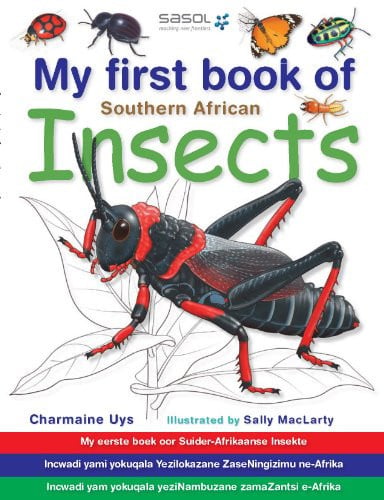Front Cover Of My First Book: SA Insects