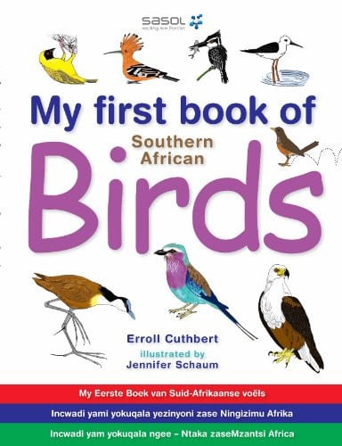 Front Cover Of My First Book: SA Birds V1