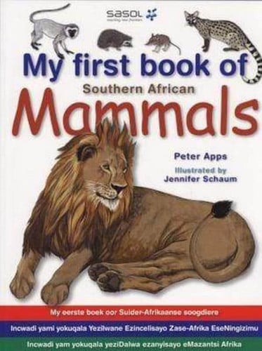 Front Cover Of My First Book: SA Mammals
