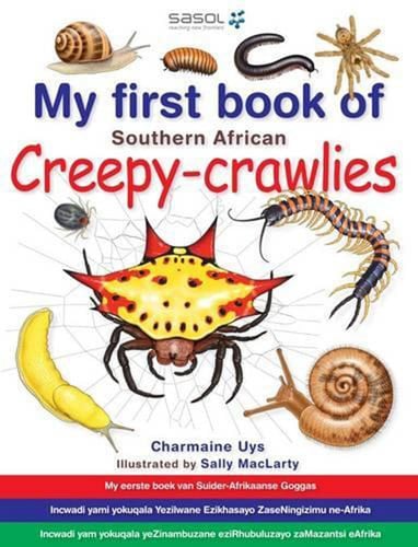 Front Cover Of My First Book: SA Creepy-Crawlies