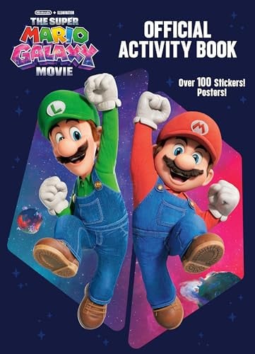Front Cover Of Mario Film Official Activity Book