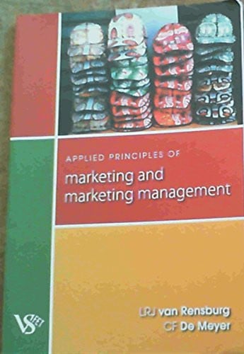 Front Cover Of Applied principles of marketing and marketing management