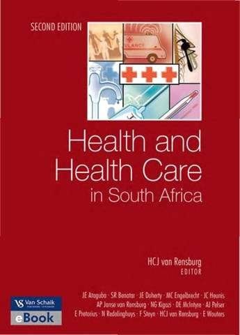 Front Cover Of Health and health care in South Africa 2/e