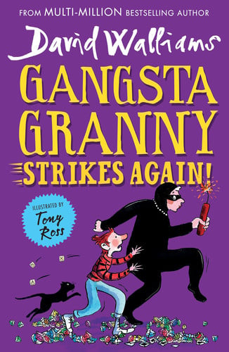 Front Cover Of Gangsta Granny Strikes Again Pb