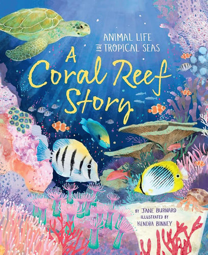 Front Cover Of A Coral Reef Story Hb