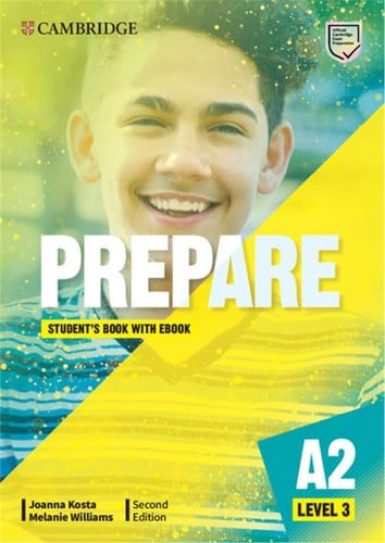 Front Cover Of Prepare Level 3 Student's Book with eBook