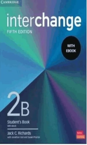 Front Cover Of Interchange Level 2B Student's Book with eBook