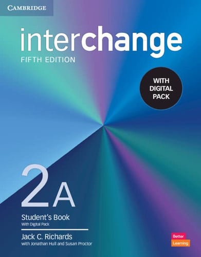 Front Cover Of Interchange Level 2A Student's Book with Digital Pack
