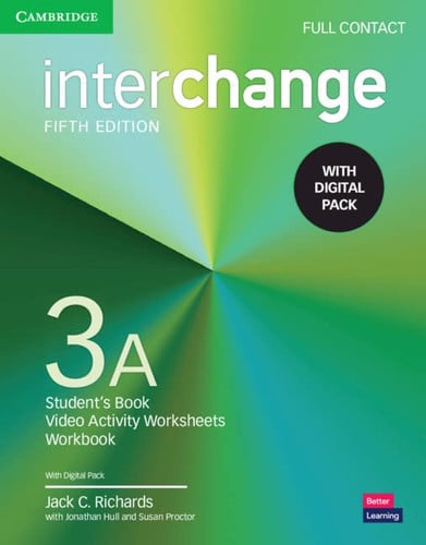 Front Cover Of Interchange Level 3A Full Contact with Digital Pack