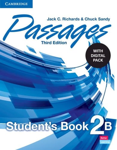 Front Cover Of Passages Level 2 Student's Book B with Digital Pack