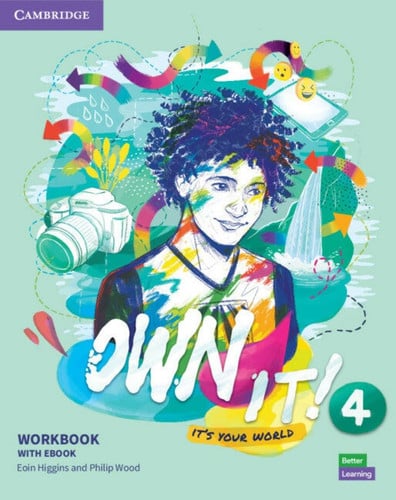 Front Cover Of Own It Level 4 Workbook with eBook