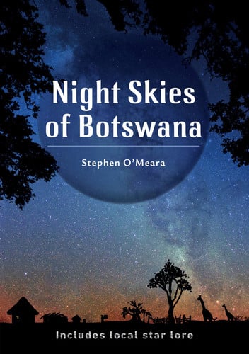 Front Cover Of Night Skies of Botswana