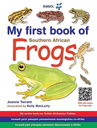 Front Cover Of My First Book: SA Frogs NE