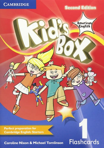 Front Cover Of Kid's Box American English Level 1 Flashcards pack of 96