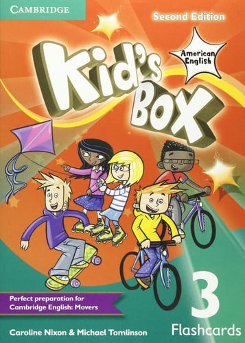 Front Cover Of Kid's Box American English Level 3 Flashcards Pack of 109