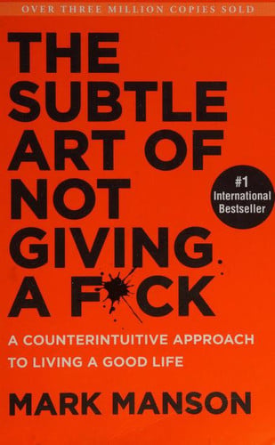 Front Cover Of Subtle Art Of Not Giving A F*Ck Intl Tpb